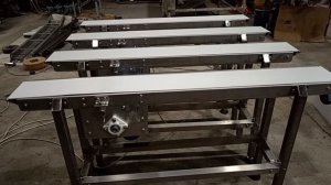 Конвейер ленточный (Серия КГ) L 1500мм* В 170мм, Н 840мм, AISI 304