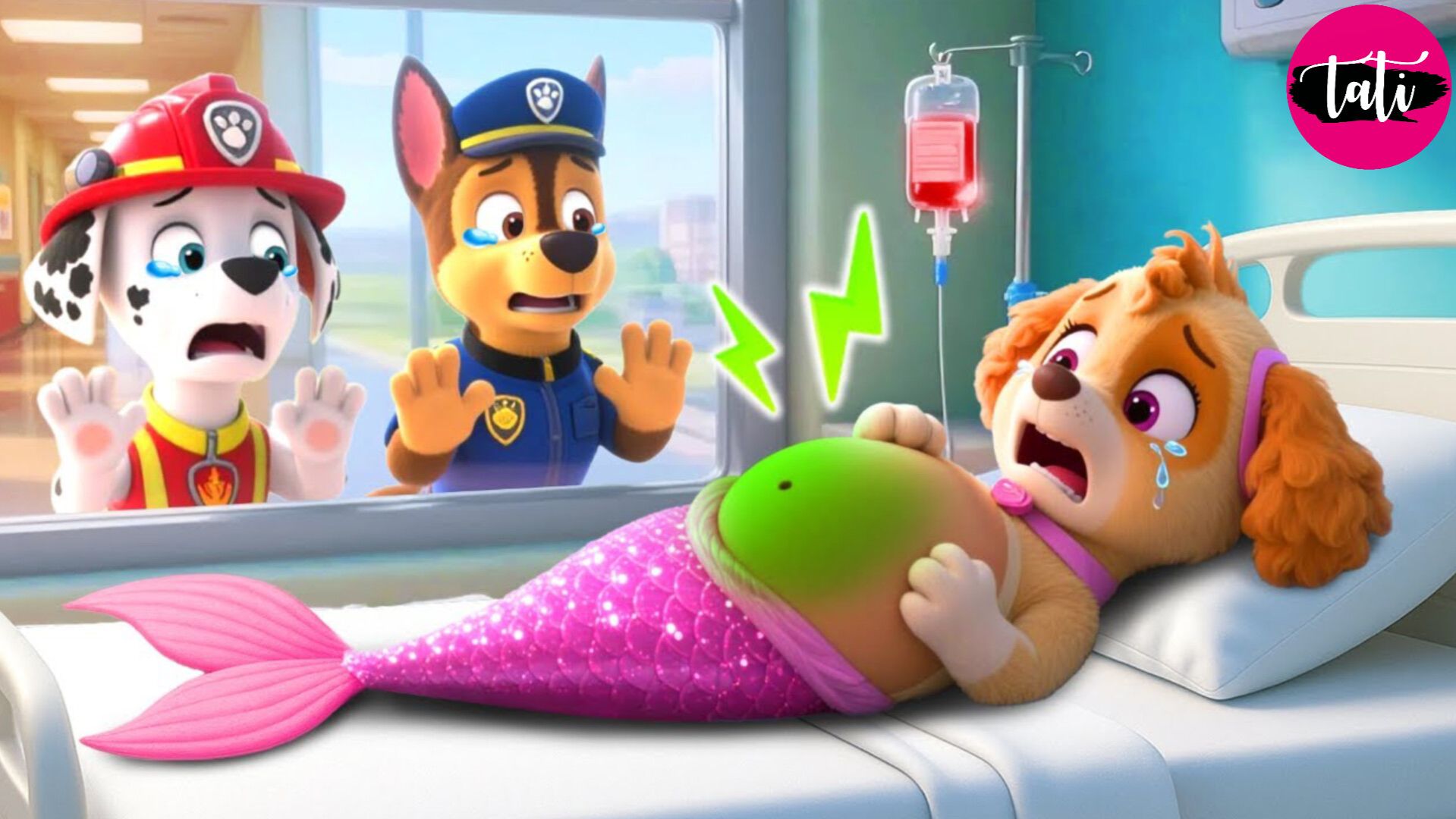 Щенячий патруль и Маршалл. Залипательное видео. Мультфильм для детей и малышей. Анимация 149 смотреть онлайн