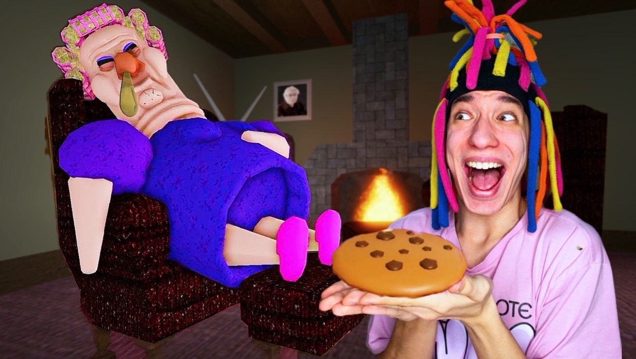 КИТАЙКА И ПОБЕГ ОТ ЗЛОЙ БАБУШКИ В ROBLOX! смотреть онлайн