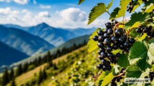 Вкусная и красивая чёрная смородина