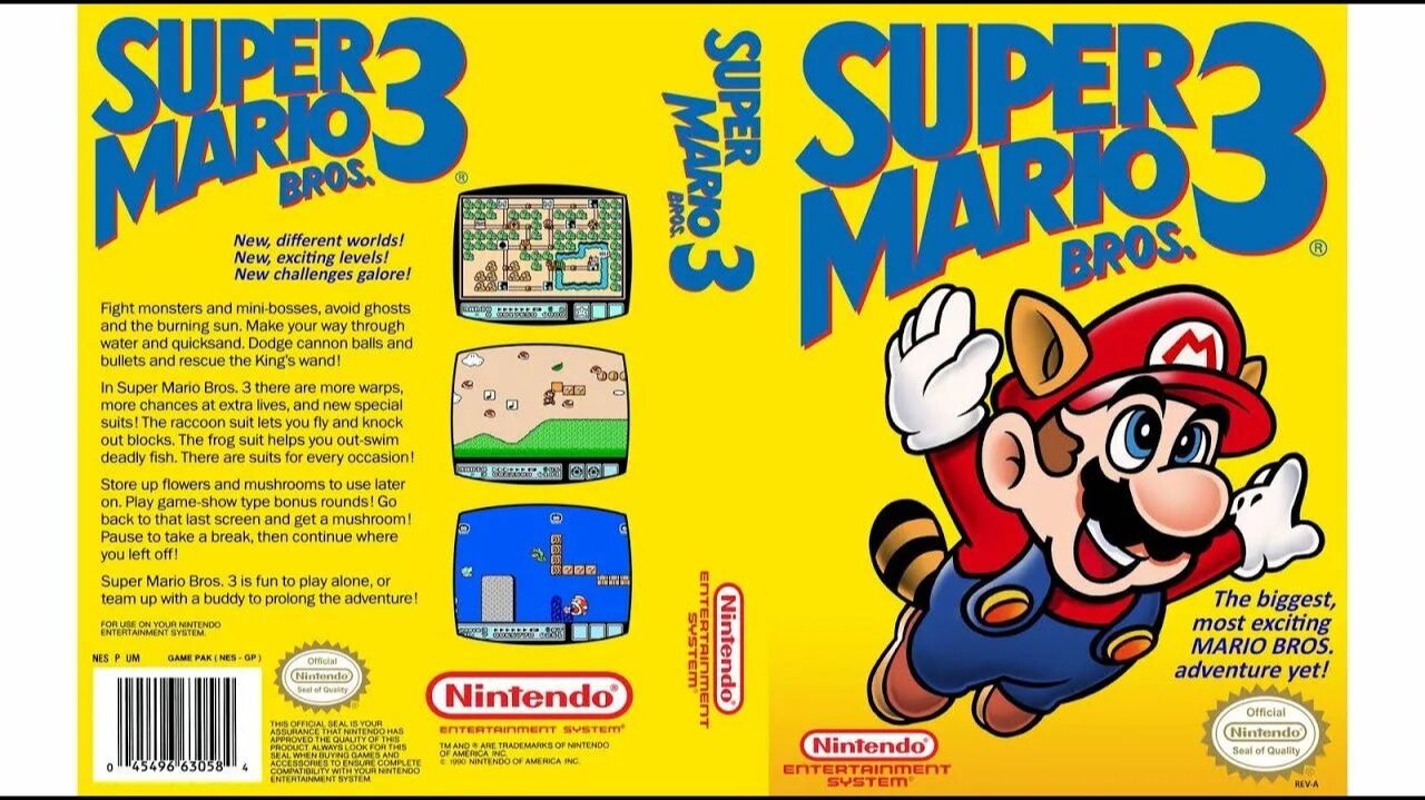 Super Mario Bros 3 (NES) смотреть онлайн