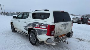 Обзор стеклопластикового кунга СКАТ на пикапе Mitsubishi L200 6 поколения