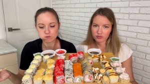 Mukbang ASMR|Подписывайтесь на канал🍣✨ 💜✨