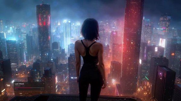 Night Work Music — Cyber Mix for Concentration & Inspiration