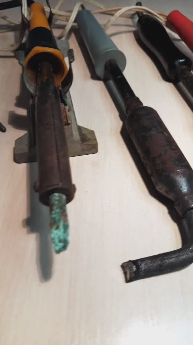 Как испортить паяльник при первом включении