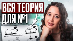 ВСЯ нужная ТЕОРИЯ для 1 ЗАДАНИЯ на МАКСИМУМ в ЕГЭ по биологии 2026 / Свойства живого для ЕГЭ по био