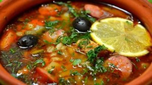 Солянка сборная мясная