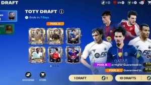 TOTY Полузащита! Крутим Draft)))Fc 26 Mobile