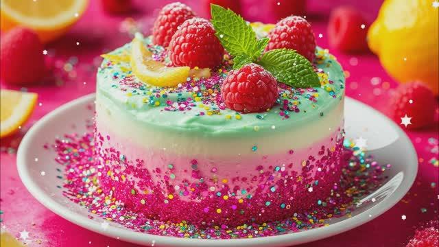 С Днём Рождения! Поздравление КРАСИВАЯ Открытка Видео смотреть онлайн