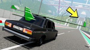 КАКАЯ МАШИНА ПРЫГНЕТ ДАЛЬШЕ С ОГРОМНОГО ТРАМПЛИНА В BEAM NG DRIVE!