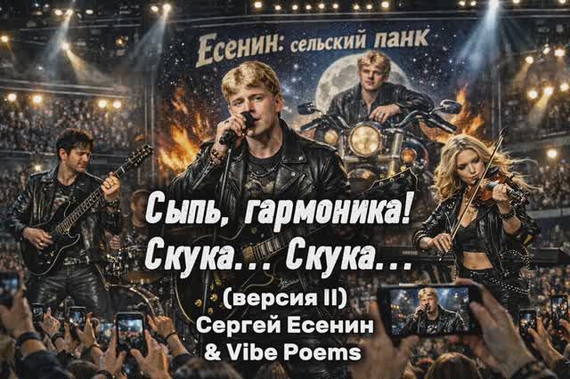 Сыпь, гармоника! Скука… Скука… (версия II) Сергей Есенин & Vibe Poems смотреть онлайн