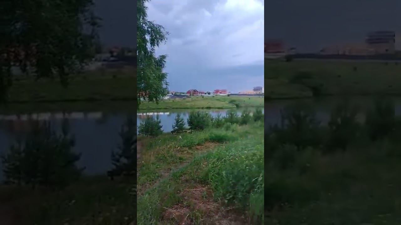 Страшно красивая погода на рыбалка