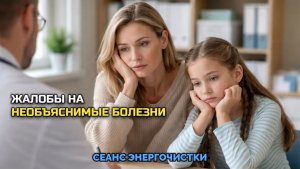 ЖАЛОБЫ НА НЕОБЪЯСНИМЫЕ БОЛЕЗНИ