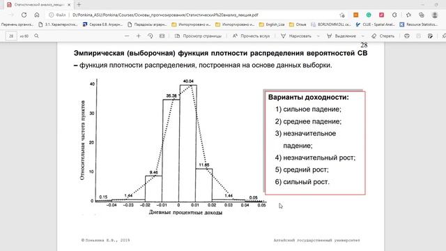 Анализ временных рядов (Урок 3 часть 2) смотреть онлайн