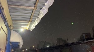 Убираем Снег возле Гаража