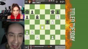 ОНА ОБМАНЫВАЕТ МЕНЯ!!   IM ШУРА ГЕЛЬМАН vs WGM KETI TSATSALASHVILI