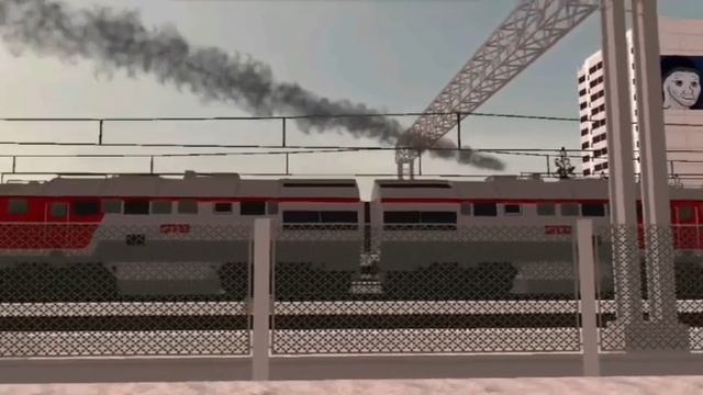 сборник поездов в SkyRail