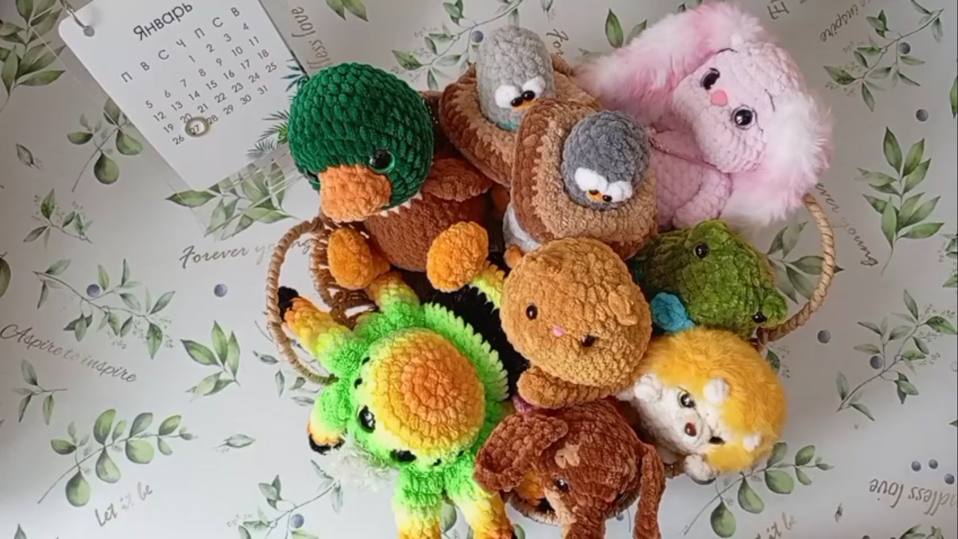 СП "Волшебный мир вязаных игрушек 2" Отчет января. смотреть онлайн