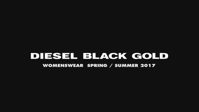 Показ женской коллекции Diesel Black Gold весна-лето 2017