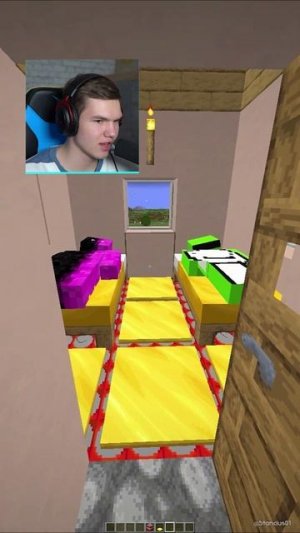 Ловушка Для Лучших Игроков Майнкрафт🎯🤯 #shorts #шортс #minecraft #майнкрафт #майн #челлендж #прико