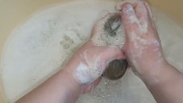 Мыление хозяйственного мыла. Новые кусочки _ Savoy_