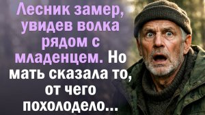 Лесник обмер, увидя, что волк делает с младенцем, а осмотрев рядом лежащую мать не верил! Это была..