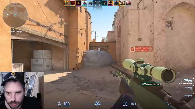 ✅Раскаленная кочерга в опе✅ #counterstrike