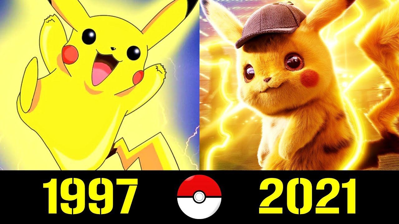 Пикачу - Эволюция (1997 - 2021) ! Все Появления в Мультфильмах и Кино ! смотреть онлайн