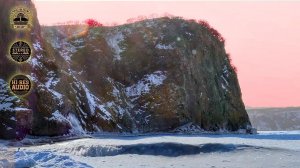 Засыпаю за 10 минут: шелест льда Тихого океана | 4K, высококачественный звук