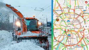 Мощный снегопад парализовал Москву: город встал в 9-балльных пробках