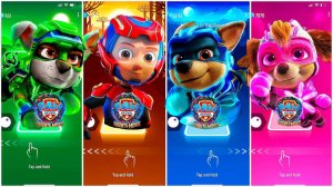 Мультики для Детей Щенячий Патруль Tiles Hop - РОККИ, РАЙДЕР, ГОНЩИК, СКАЙ