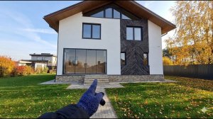 Входная группа с раздвижным остеклением для современного домовладения в России!