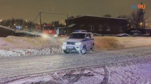 Обстановка на месте аварии на электроподстанции в Тушино