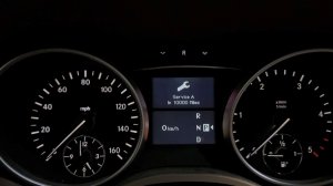 Как сбросить сервисный счетчик на Mercedes Gl/ML 164