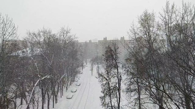 Москву занесло. Сильный снегопад. Ветер. Москва. Снегопад в Москве. Метель. 28 января 2026 смотреть онлайн