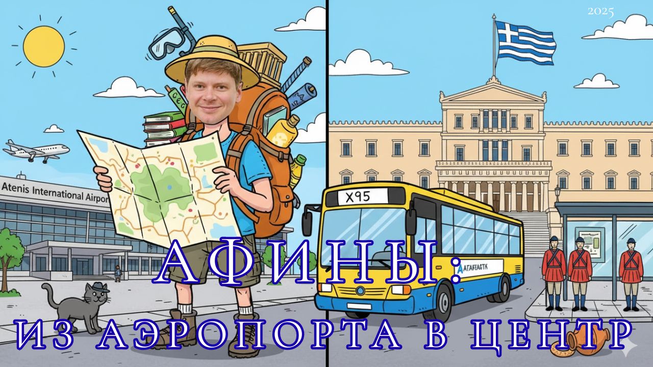 Как доехать из аэропорта Афин в центр города в 2025 году смотреть онлайн