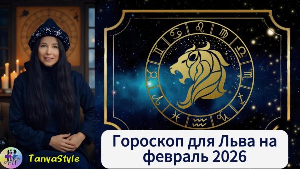 ЛЕВ Гороскоп на февраль 2026