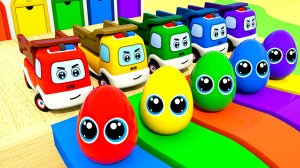 Мультяшки для малышей и детей про весёлые машинки с забавными песенками для детей и малышей