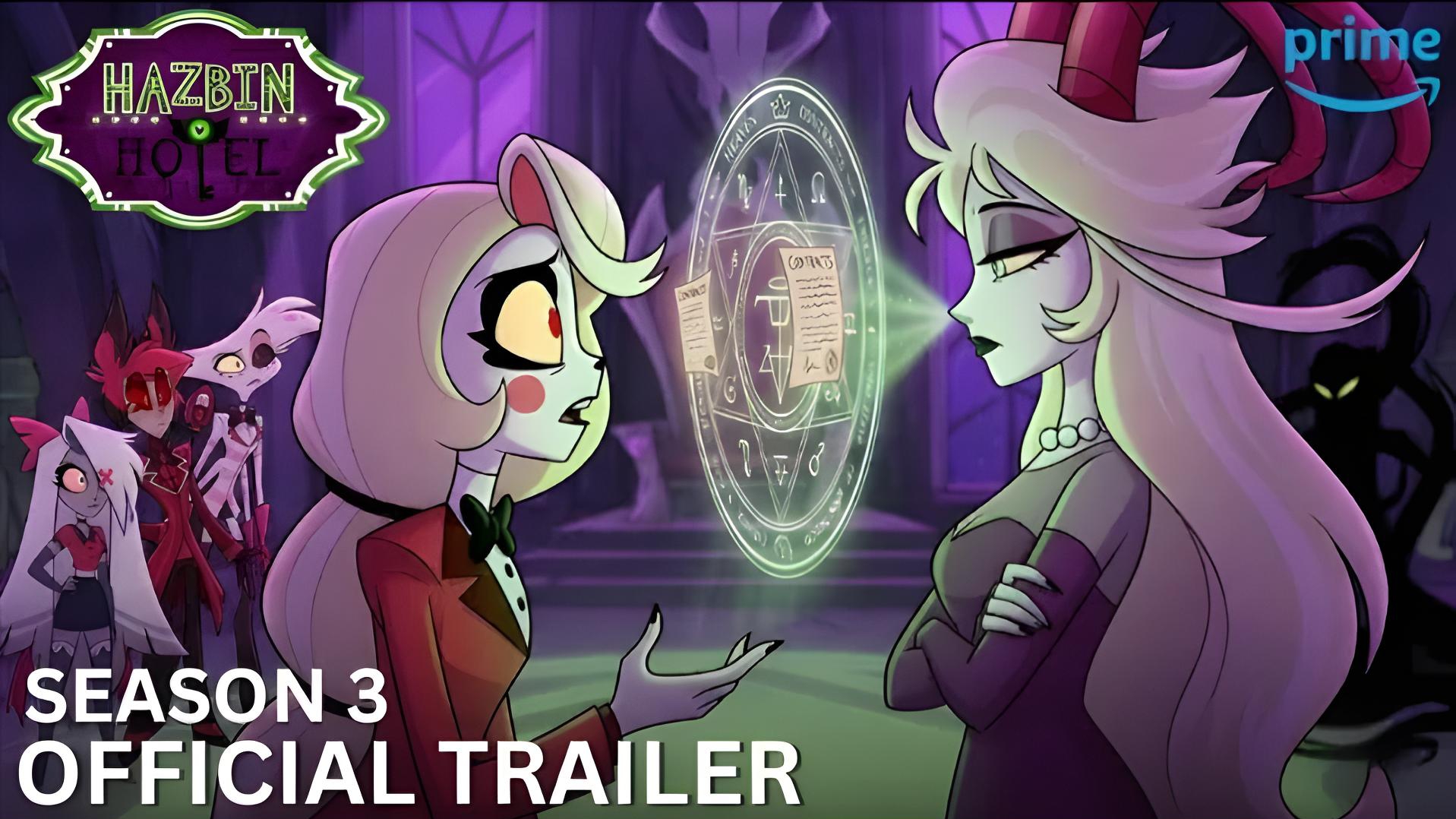 Отель Хазбин: 3 Сезон (Трейлер 2026) смотреть онлайн
