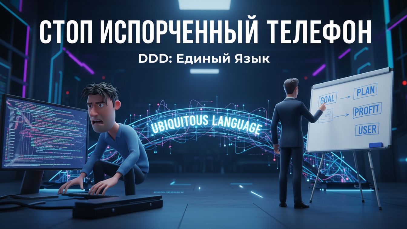 DDD: Как не превратить код в «Испорченный телефон»? Единый язык и экспертные знания | Глава 2