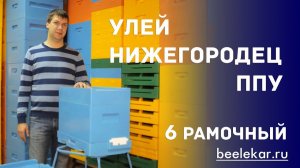 6-ти рамочный улей Нижегородец
