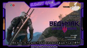 Ⓔ Ведьмак 3: Дикая Охота прохождение Ⓖ Велен: Странствия продолжаются (#9) Ⓢ