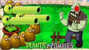 Зомби против растений! Plants vs Zombies ПвЗ PvZ Растения против Зомби