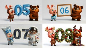 Винни Пух и Пятачок серия _5-8