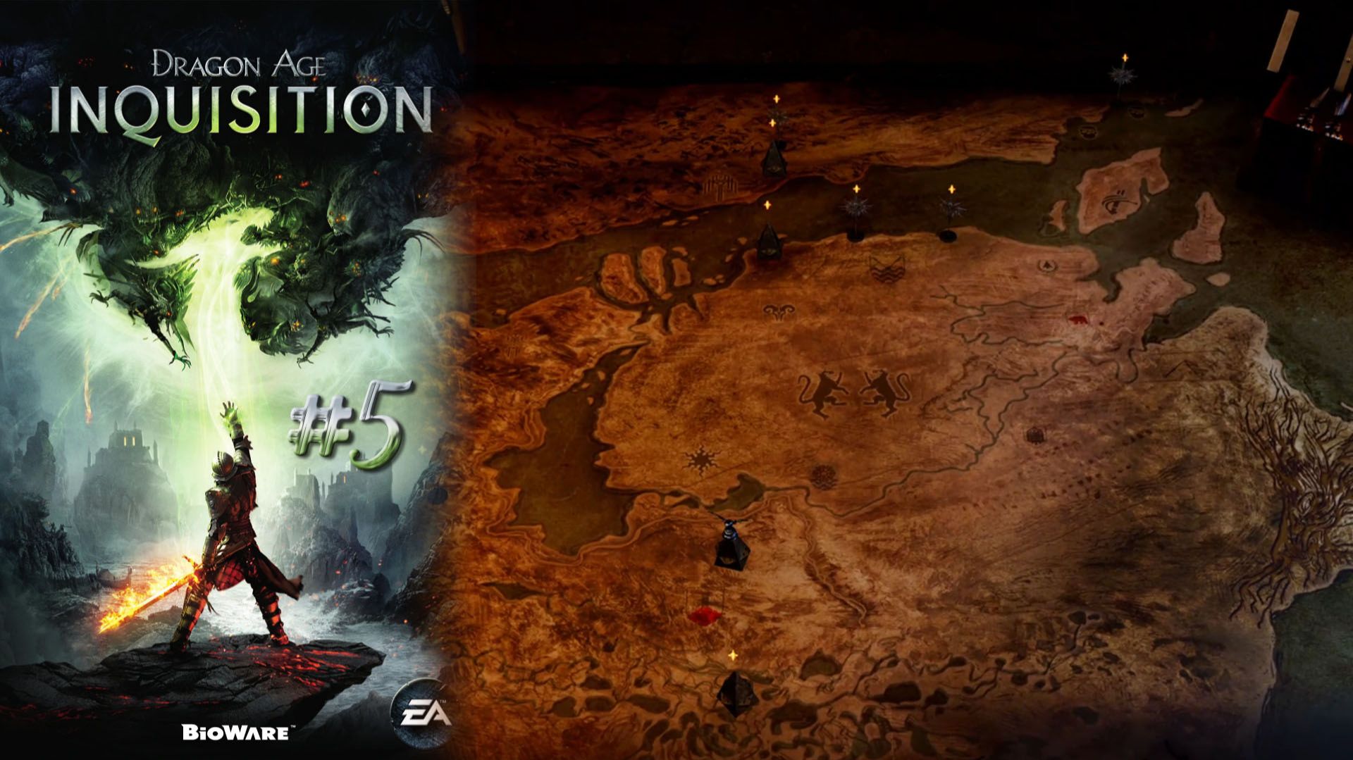 КАРТА МИССИЙ | Dragon Age Inquisition прохождение #5 (максимальная сложность)