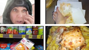 пошла в больницу😷🏥/ доставку получила с пятёрочки🛍️🛒🛍️/ готовим🍲