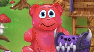 желейный медведь Валера.Игра для детей.