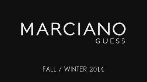 Показ коллекции Marciano осень-зима 2014-2015