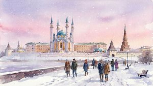 Казань в январе 2026 года