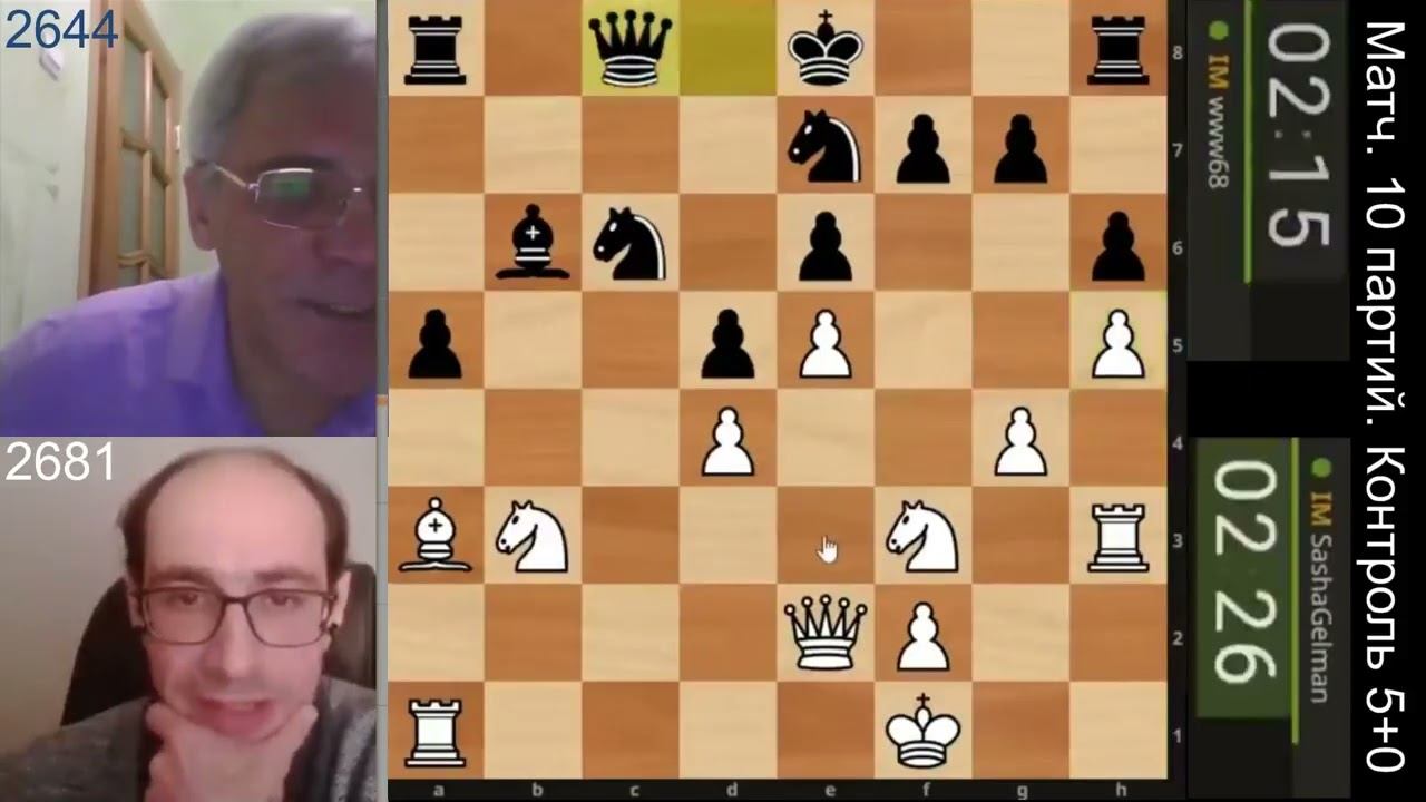 Тут у него нету шансов, щас я его тут быстро щелкну Дмитрий Щукин - Александр Гельман. Партия №4 смотреть онлайн